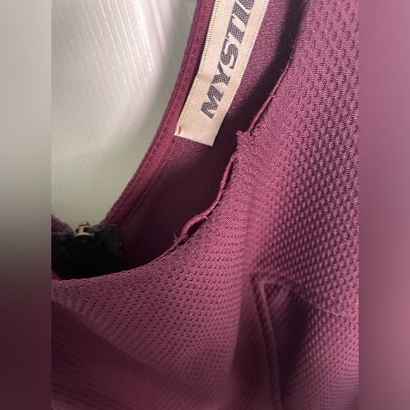 Mystic (Mendocino) Mini Purple Skater Dress (Size: Medium/Large) - Picture 5 of 6